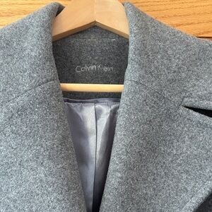 Calvin Klein Gray Women's Coat
